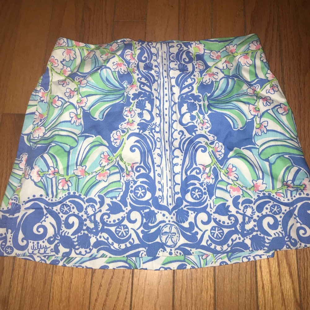 Lilly Pulitzer Skirt Size 0 with florals